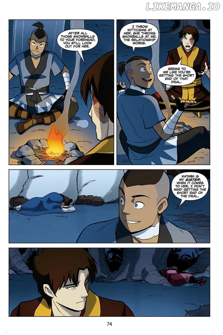 Avatar The Last Airbender - The Promise chapter 1 - page 75