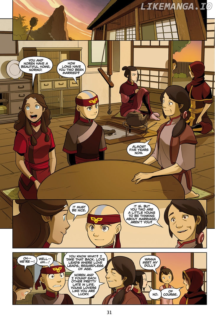 Avatar The Last Airbender - The Promise chapter 2 - page 30