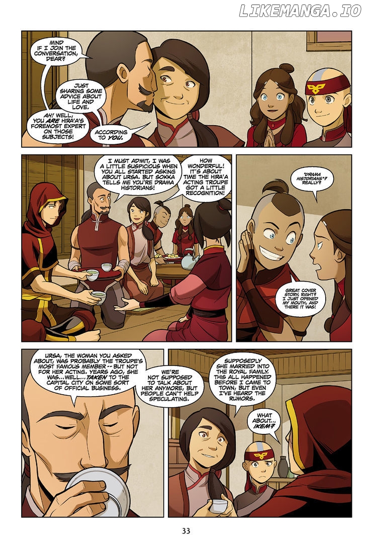 Avatar The Last Airbender - The Promise chapter 2 - page 32