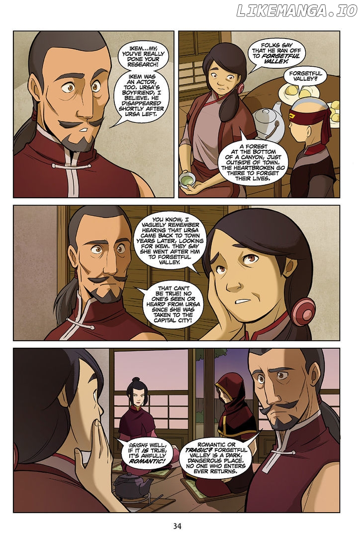 Avatar The Last Airbender - The Promise chapter 2 - page 33