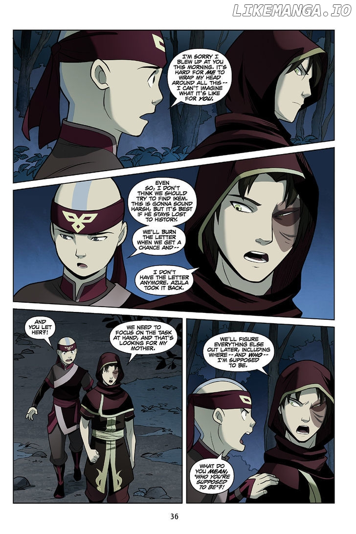 Avatar The Last Airbender - The Promise chapter 2 - page 35