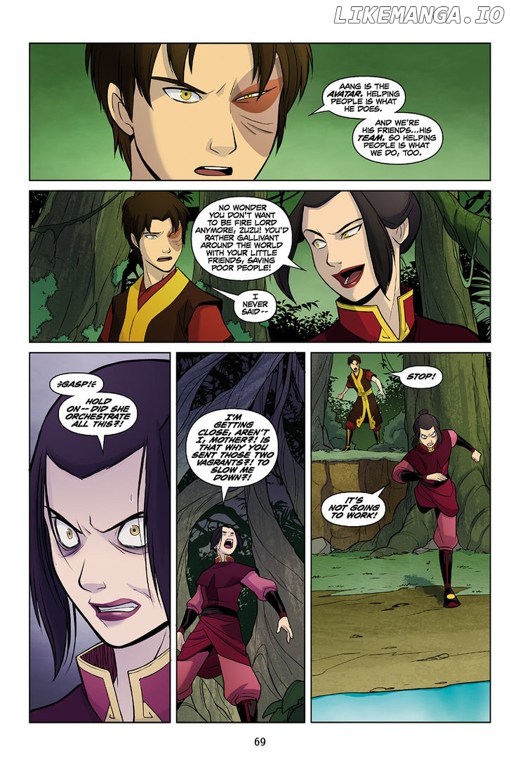 Avatar The Last Airbender - The Promise chapter 2 - page 69
