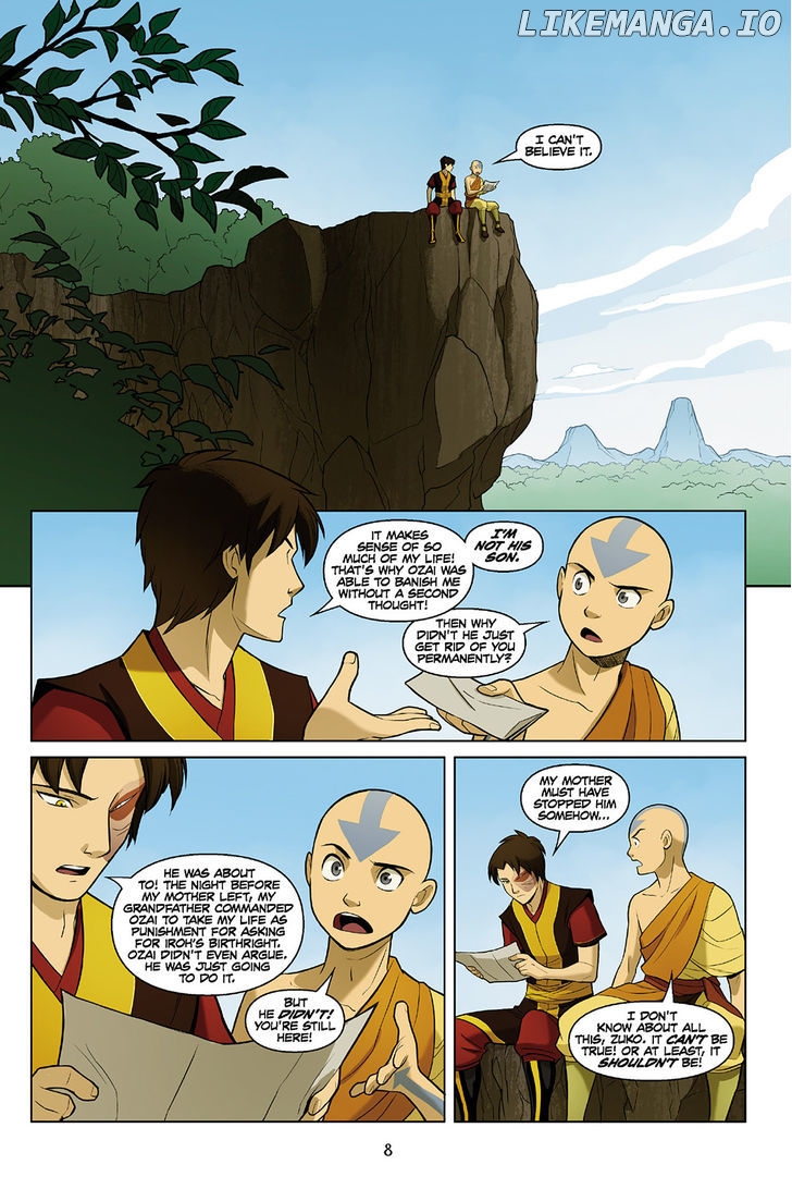 Avatar The Last Airbender - The Promise chapter 2 - page 7