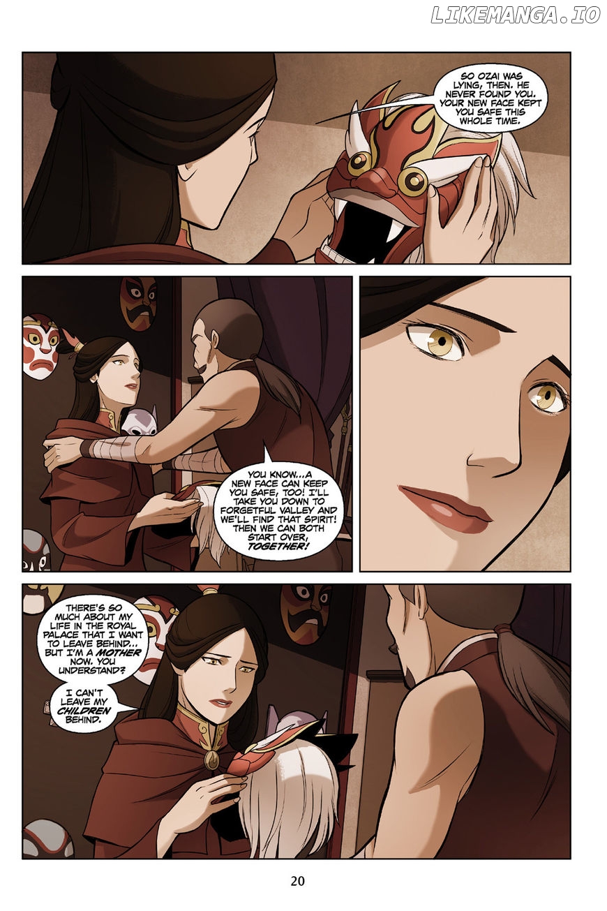 Avatar The Last Airbender - The Promise chapter 3 - page 21