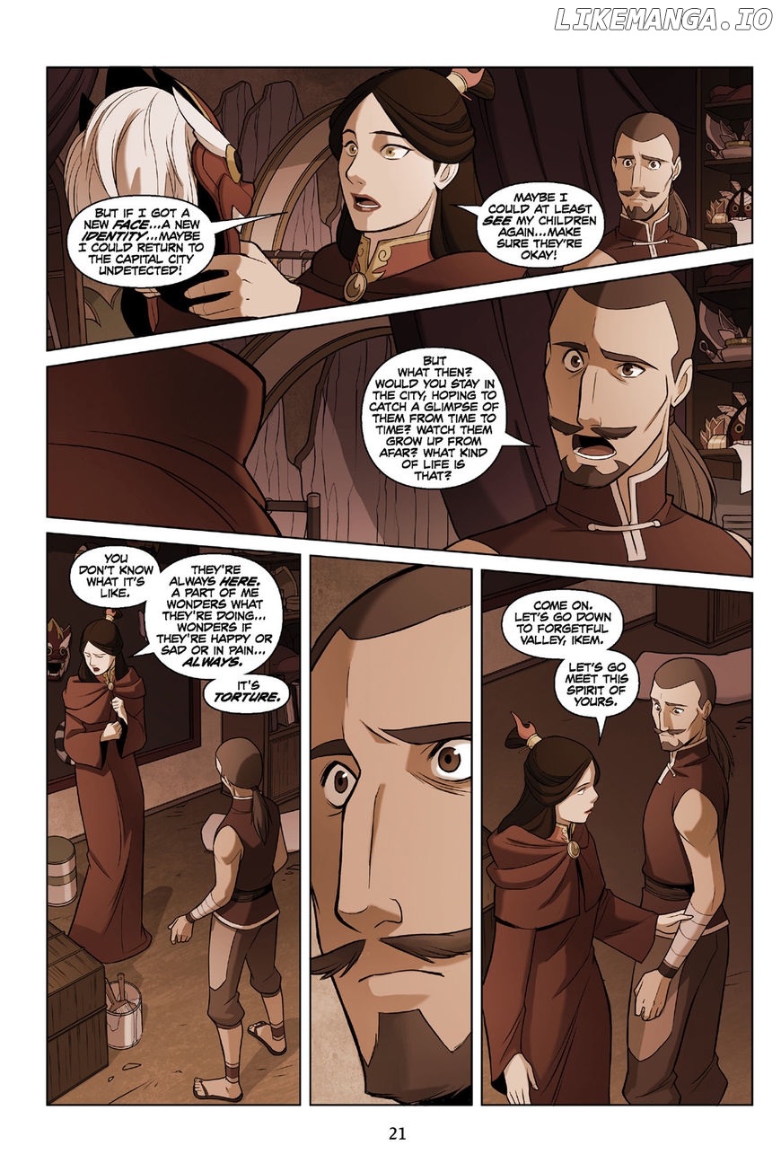 Avatar The Last Airbender - The Promise chapter 3 - page 22