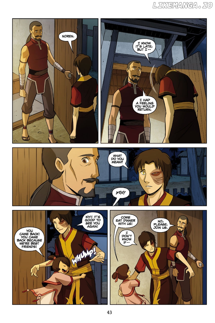Avatar The Last Airbender - The Promise chapter 3 - page 44