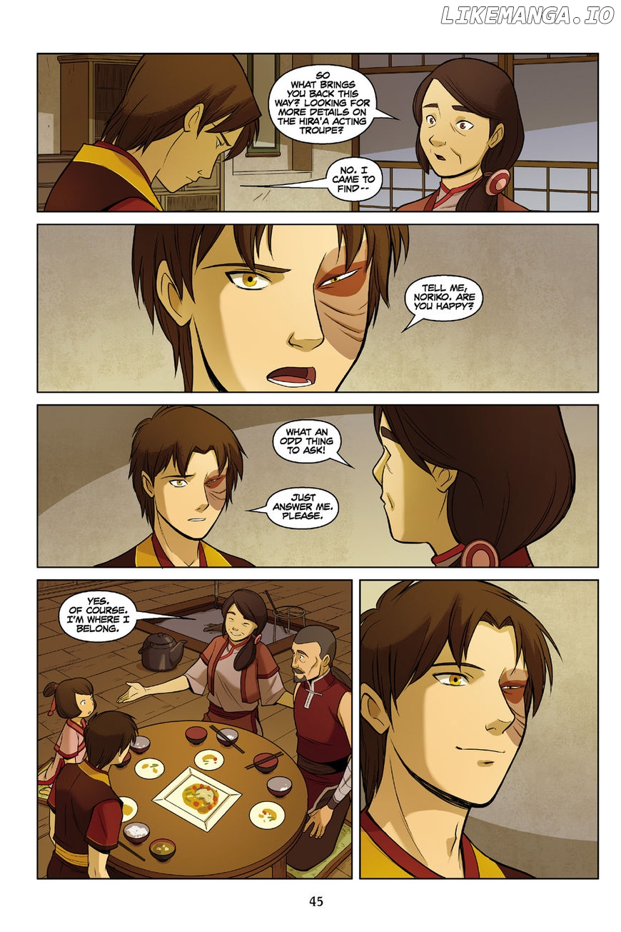 Avatar The Last Airbender - The Promise chapter 3 - page 46