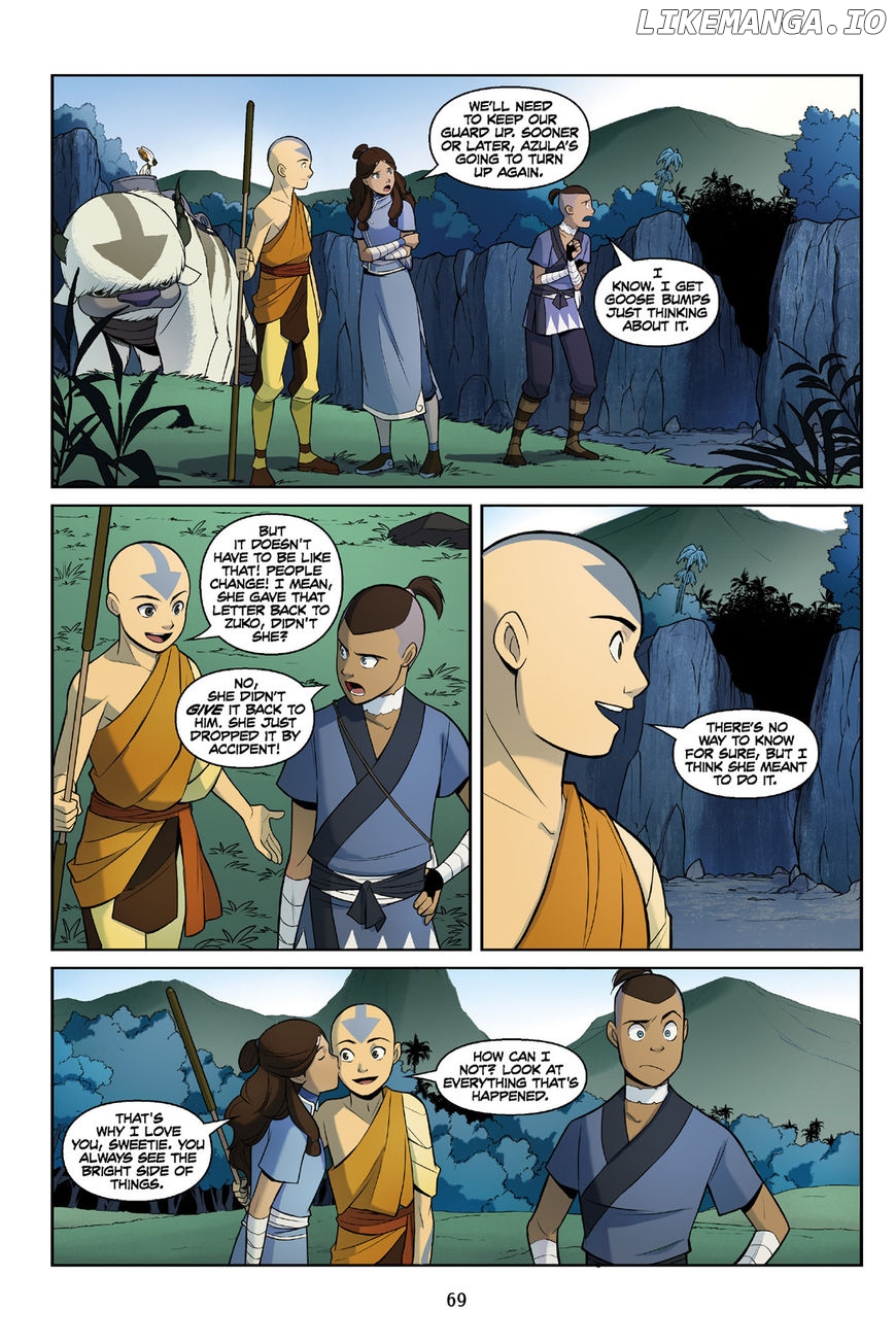 Avatar The Last Airbender - The Promise chapter 3 - page 69