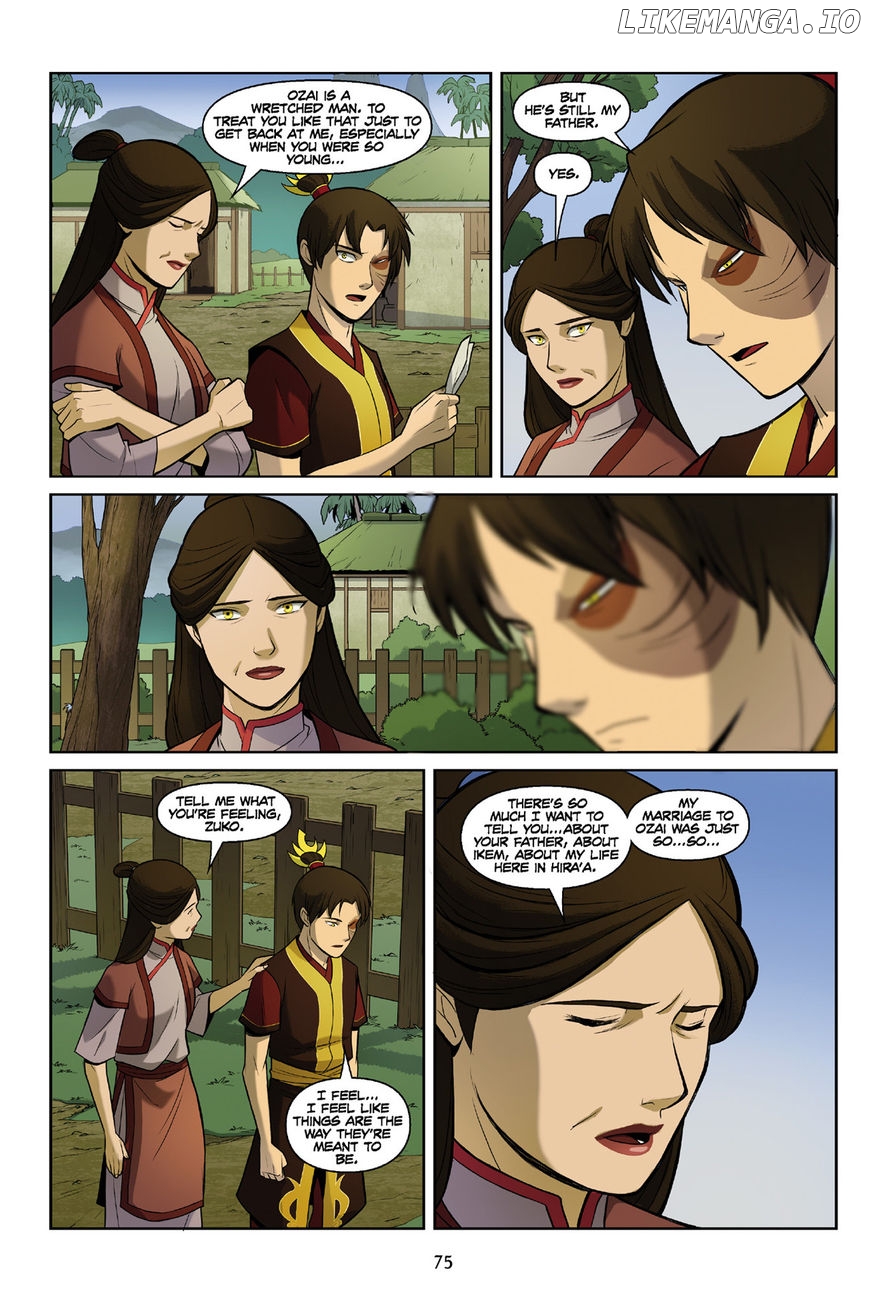 Avatar The Last Airbender - The Promise chapter 3 - page 75