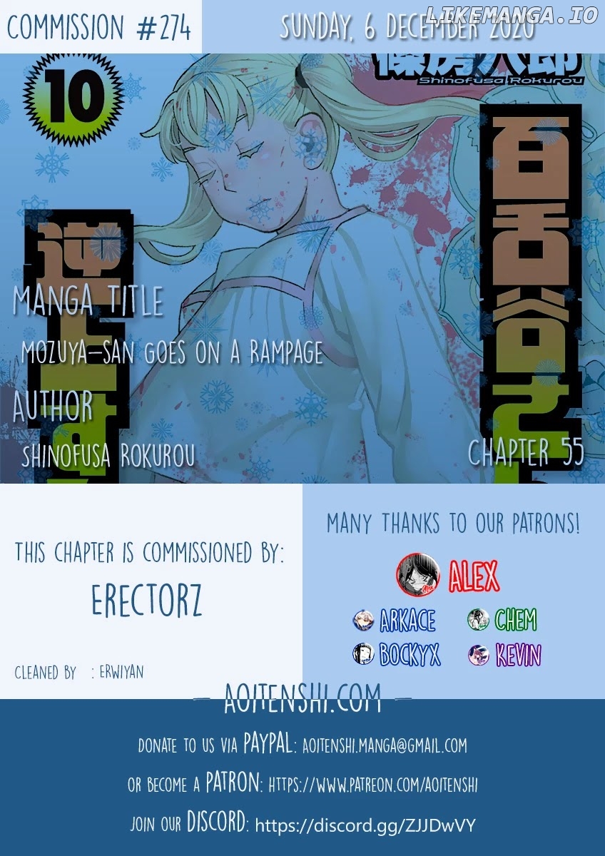 Mozuya-San Gyakujousuru chapter 55 - page 1