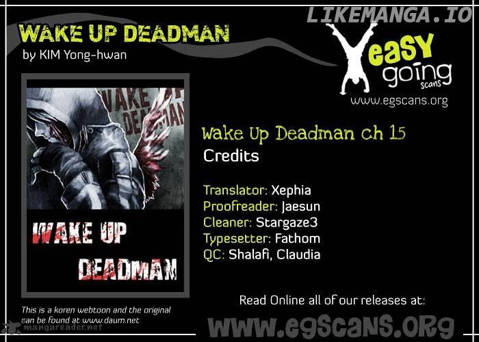 Wake Up Deadman chapter 15 - page 1