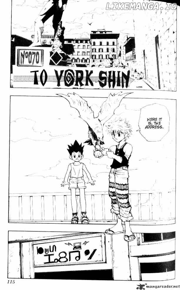 Hunter X Hunter chapter 70 - page 1