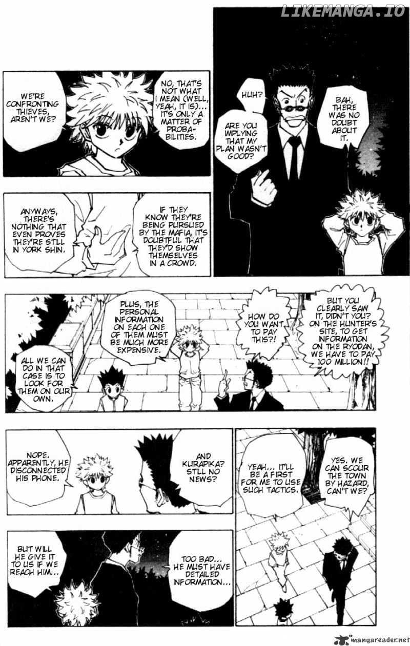 Hunter X Hunter chapter 81 - page 4