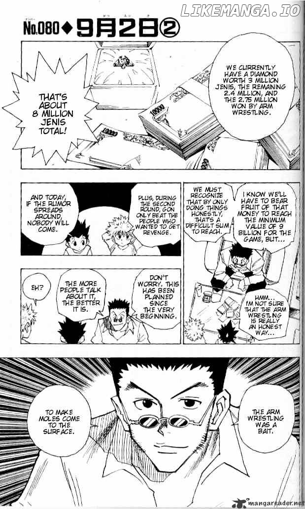 Hunter X Hunter chapter 80 - page 1
