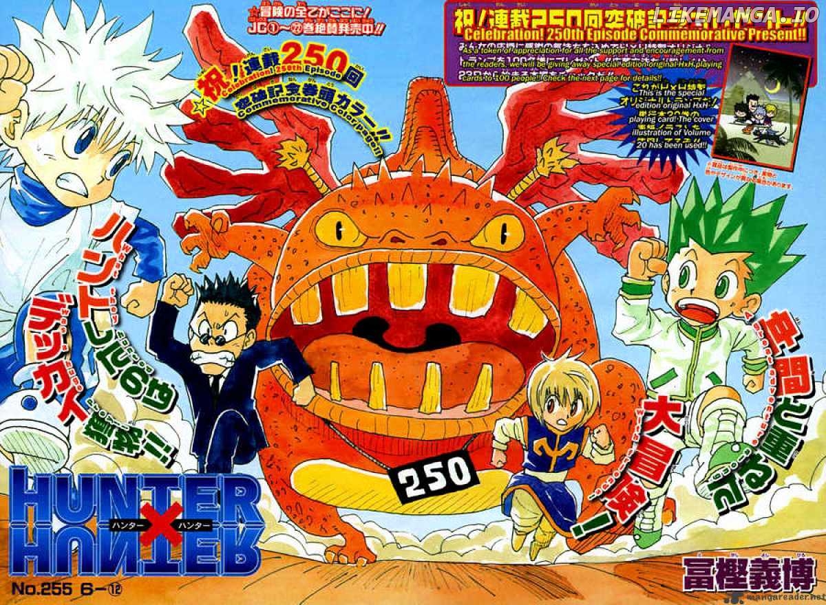 Hunter X Hunter chapter 255 - page 3