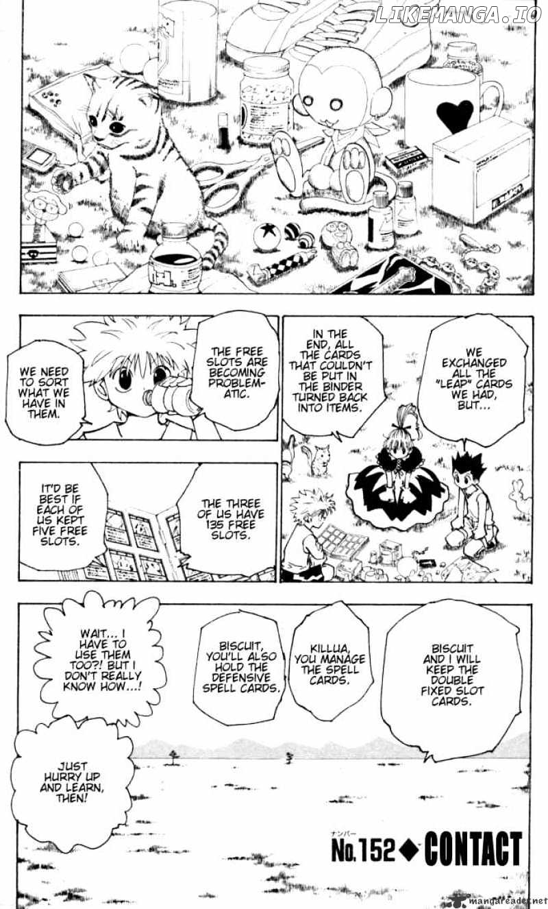 Hunter X Hunter chapter 152 - page 1