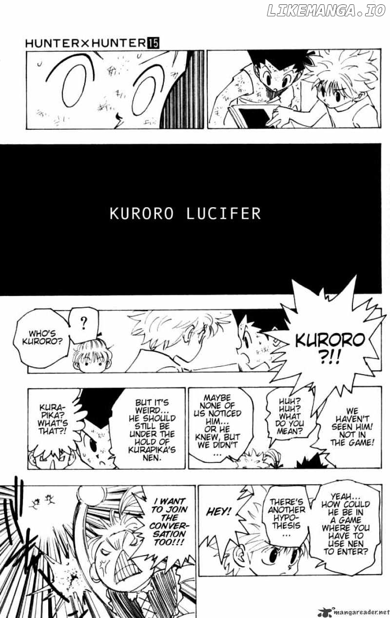 Hunter X Hunter chapter 149 - page 5