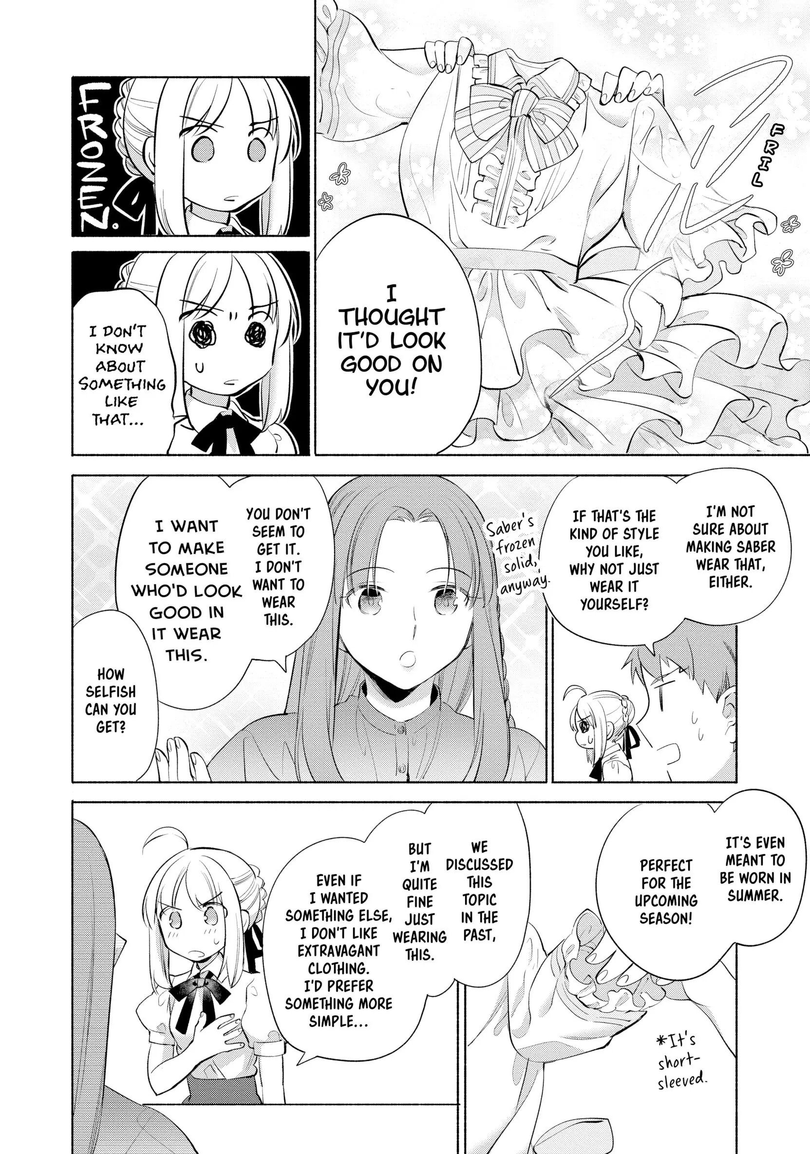 What's Cooking at the Emiya House Today? Chapter 33 - page 4