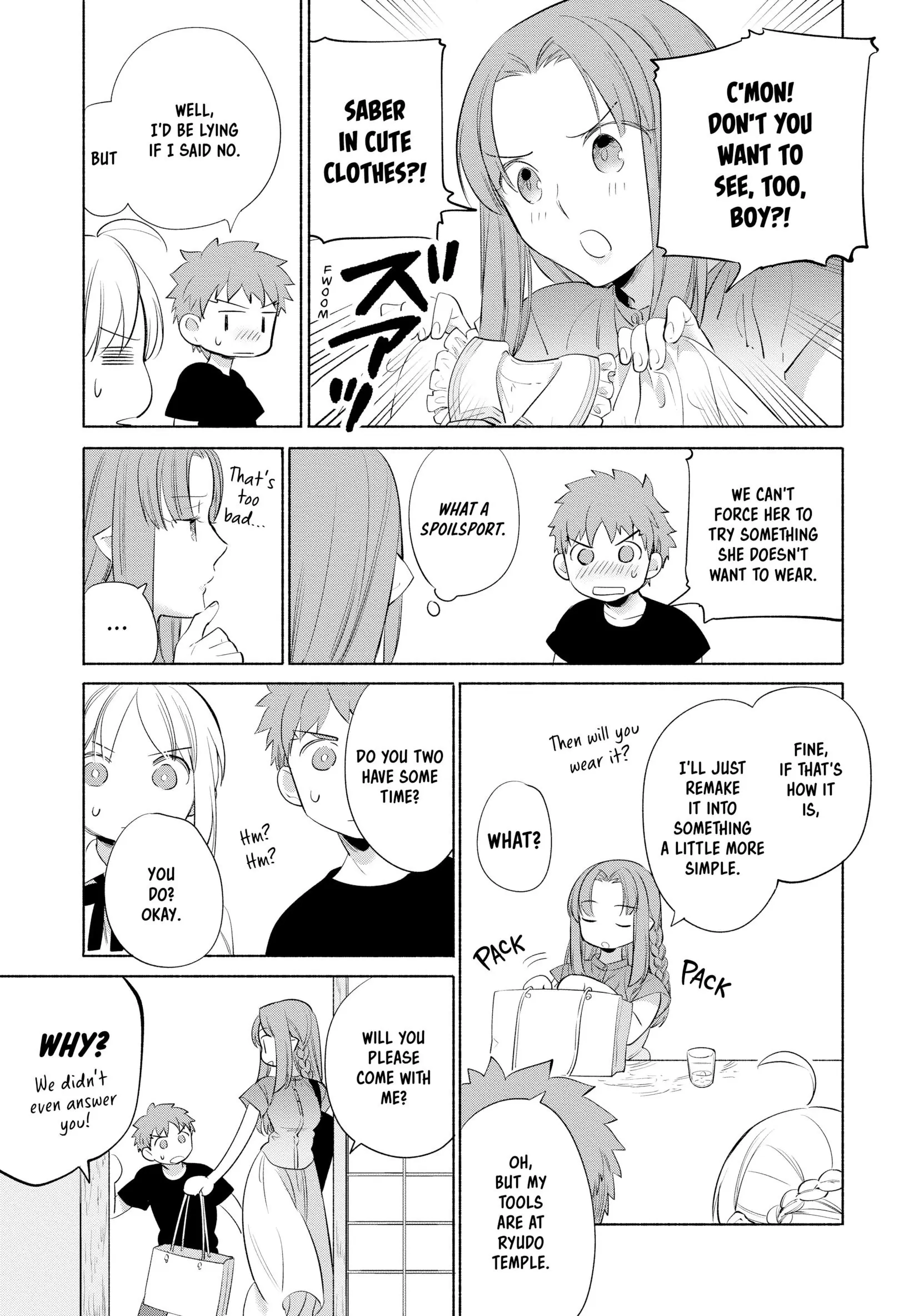 What's Cooking at the Emiya House Today? Chapter 33 - page 5