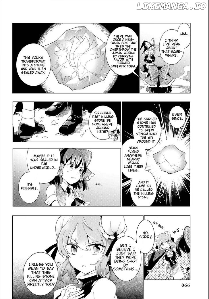 Touhou Ibarakasen - Wild and Horned Hermit chapter 28 - page 10