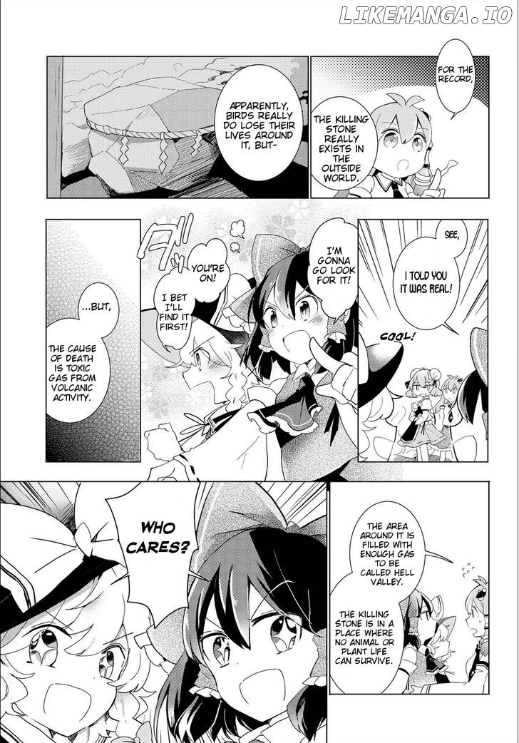 Touhou Ibarakasen - Wild and Horned Hermit chapter 28 - page 11