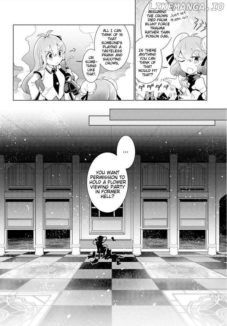 Touhou Ibarakasen - Wild and Horned Hermit chapter 28 - page 12
