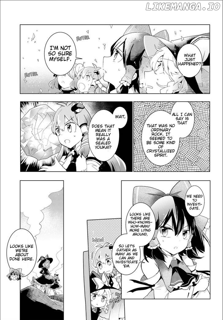 Touhou Ibarakasen - Wild and Horned Hermit chapter 28 - page 17
