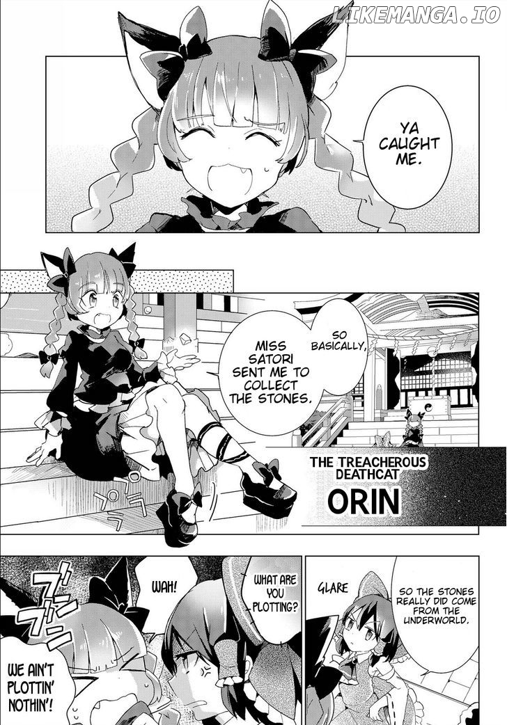 Touhou Ibarakasen - Wild and Horned Hermit chapter 28 - page 19