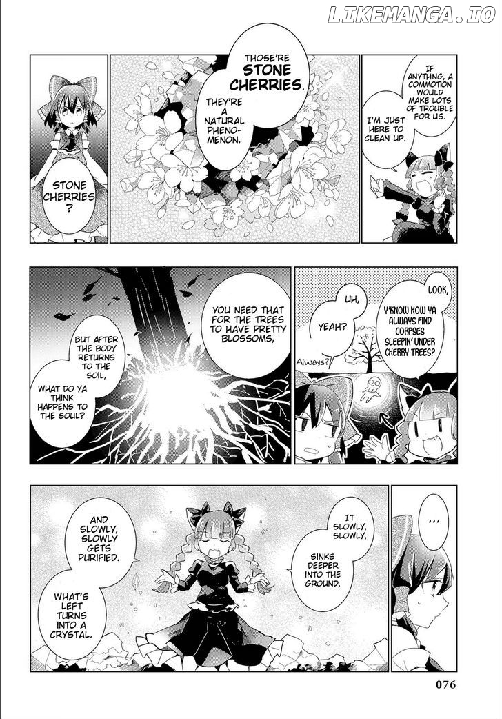 Touhou Ibarakasen - Wild and Horned Hermit chapter 28 - page 20