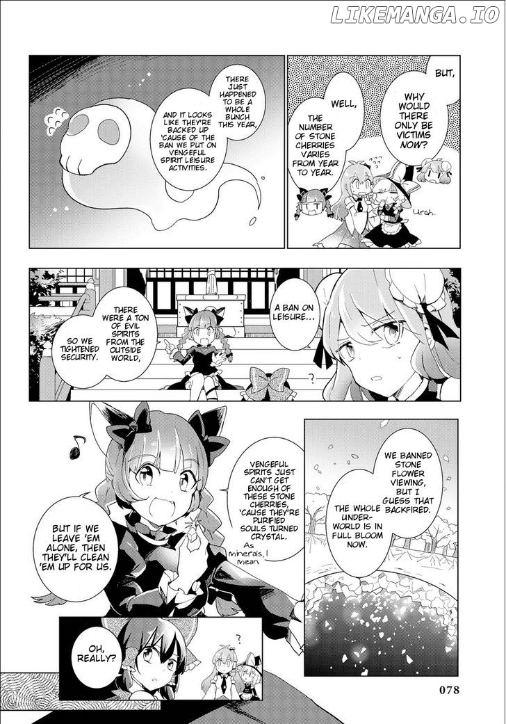 Touhou Ibarakasen - Wild and Horned Hermit chapter 28 - page 22