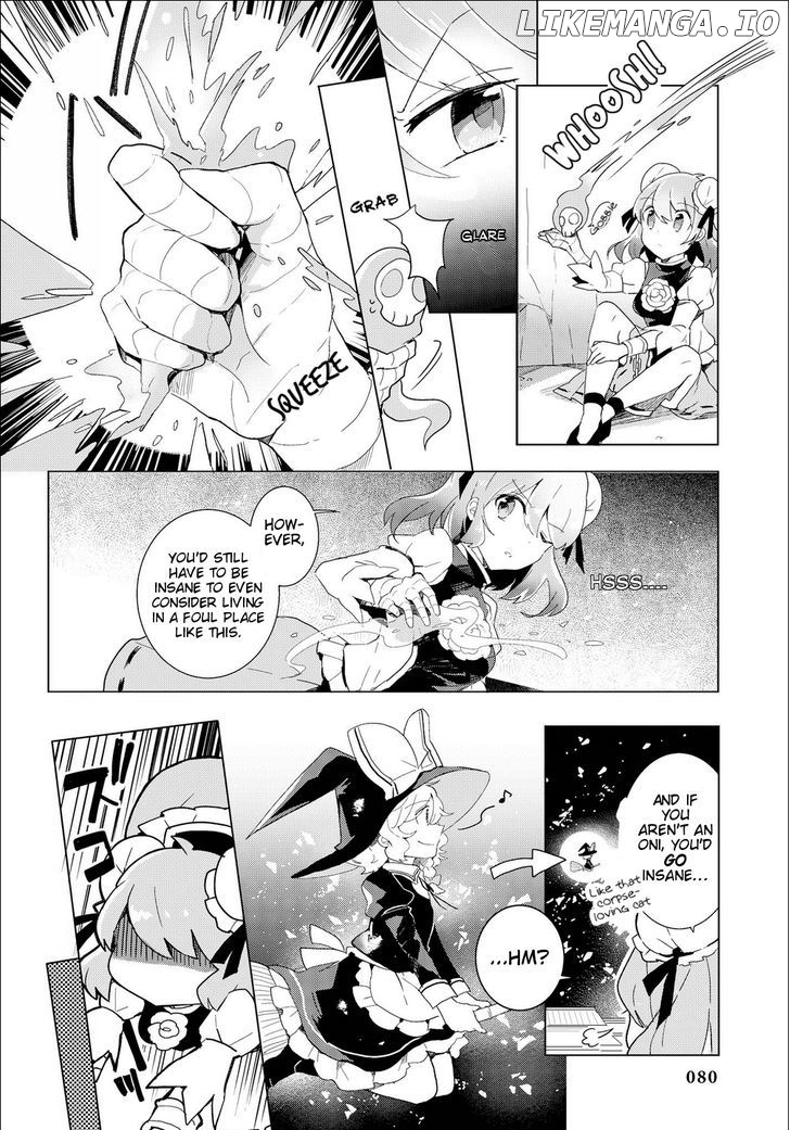 Touhou Ibarakasen - Wild and Horned Hermit chapter 28 - page 24