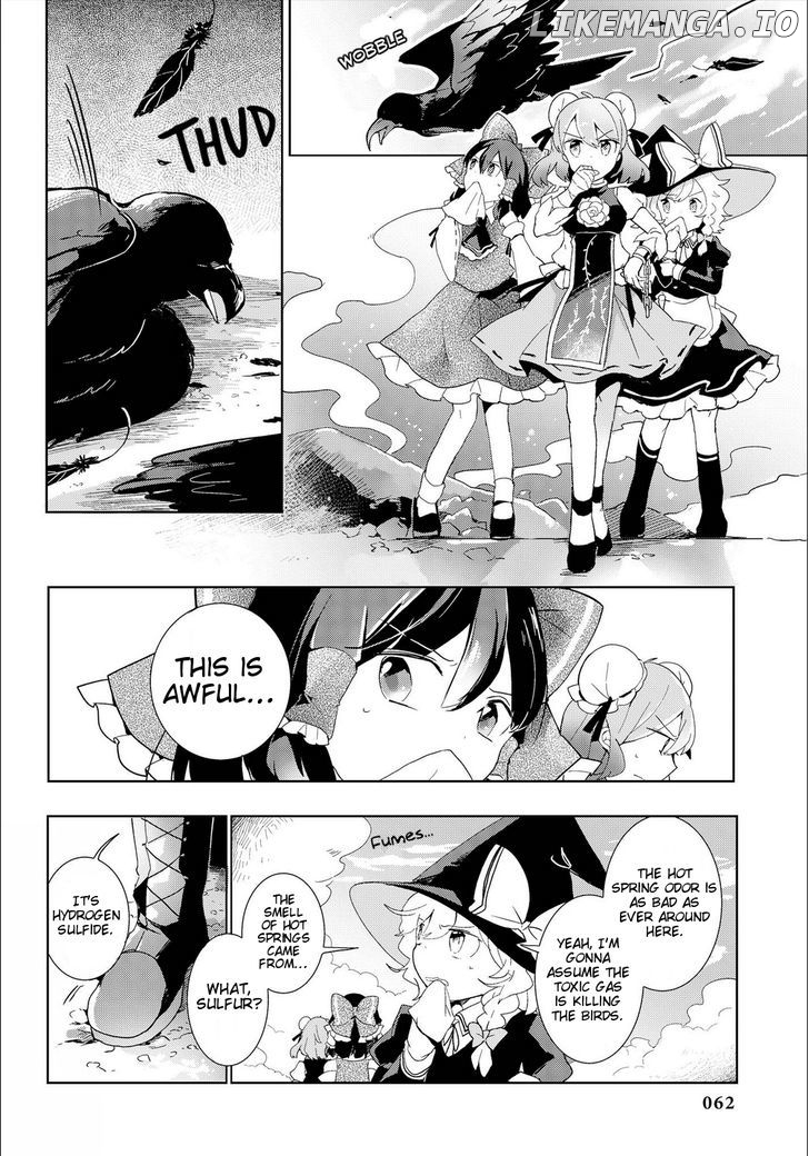 Touhou Ibarakasen - Wild and Horned Hermit chapter 28 - page 6