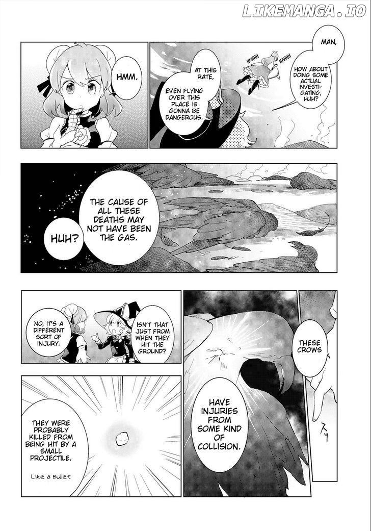 Touhou Ibarakasen - Wild and Horned Hermit chapter 28 - page 8