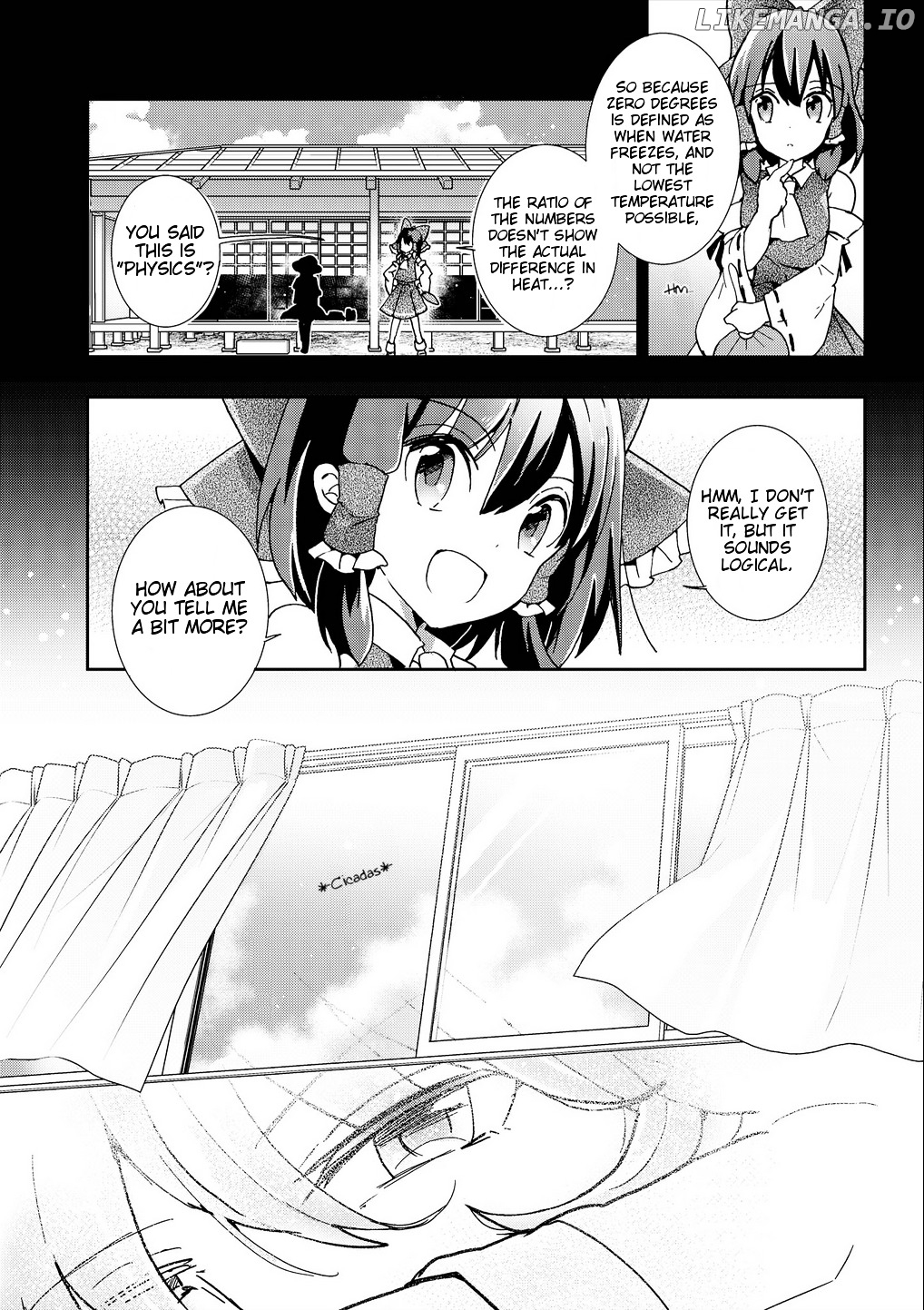 Touhou Ibarakasen - Wild and Horned Hermit chapter 29 - page 3