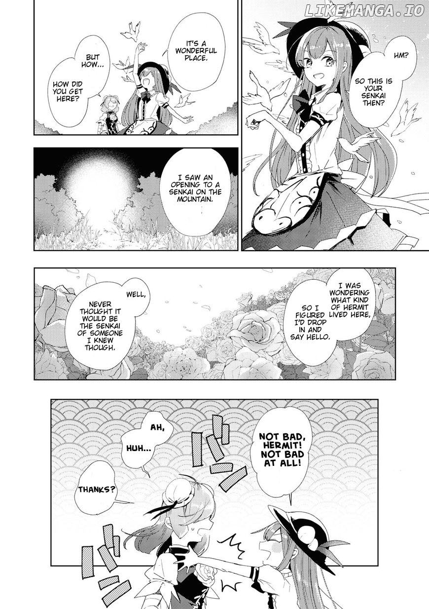 Touhou Ibarakasen - Wild and Horned Hermit chapter 46 - page 10