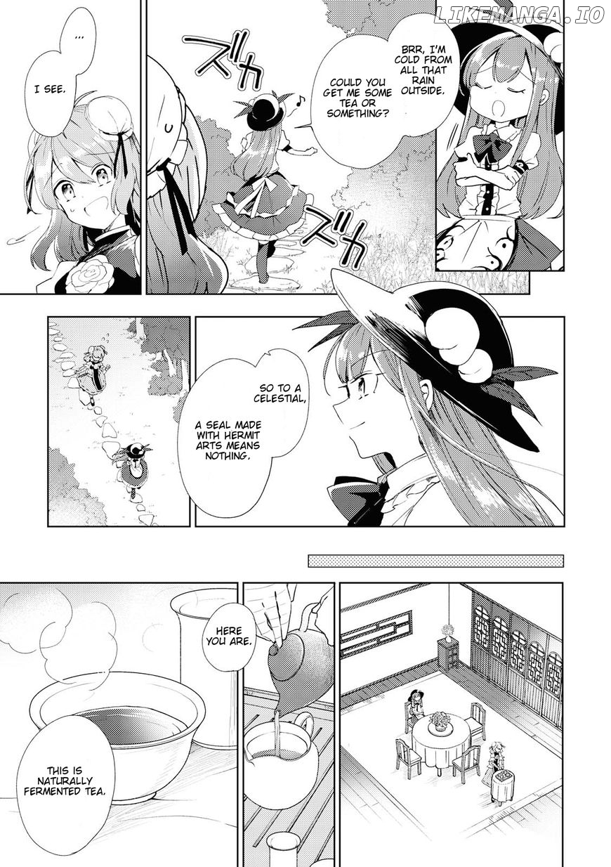 Touhou Ibarakasen - Wild and Horned Hermit chapter 46 - page 11
