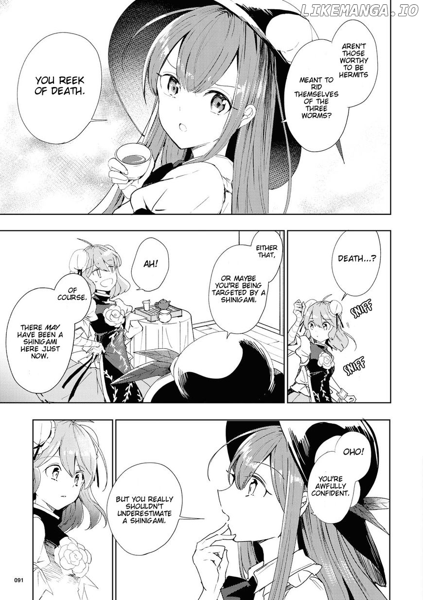 Touhou Ibarakasen - Wild and Horned Hermit chapter 46 - page 13