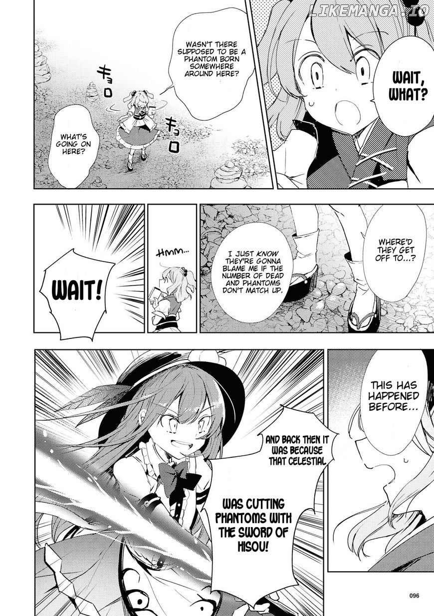 Touhou Ibarakasen - Wild and Horned Hermit chapter 46 - page 18