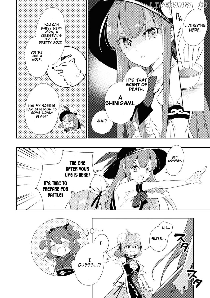 Touhou Ibarakasen - Wild and Horned Hermit chapter 46 - page 20