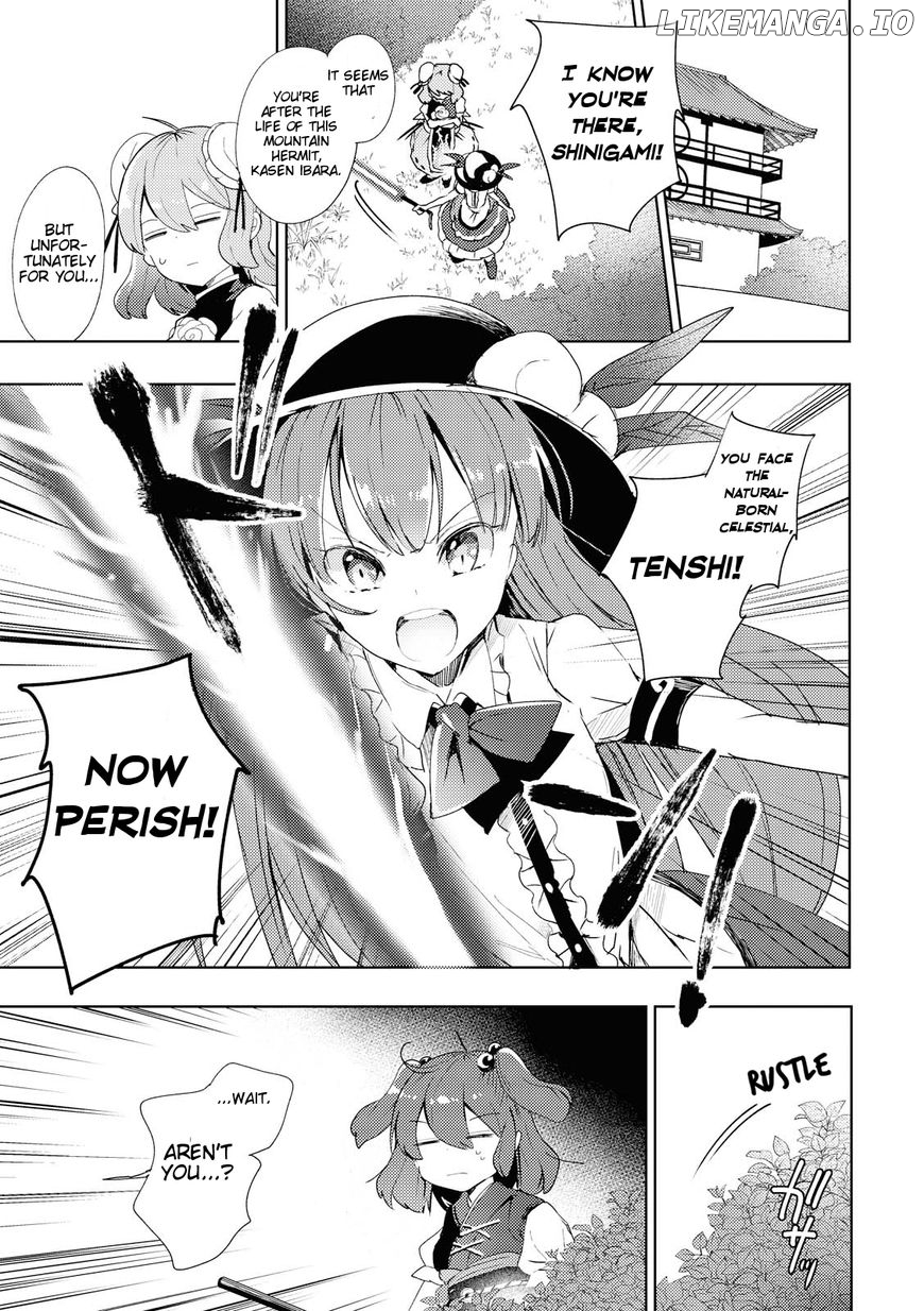 Touhou Ibarakasen - Wild and Horned Hermit chapter 46 - page 21