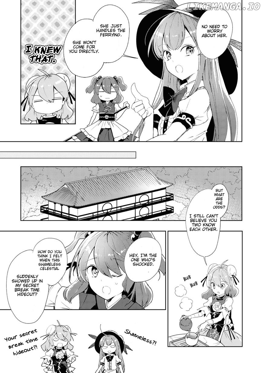 Touhou Ibarakasen - Wild and Horned Hermit chapter 46 - page 23