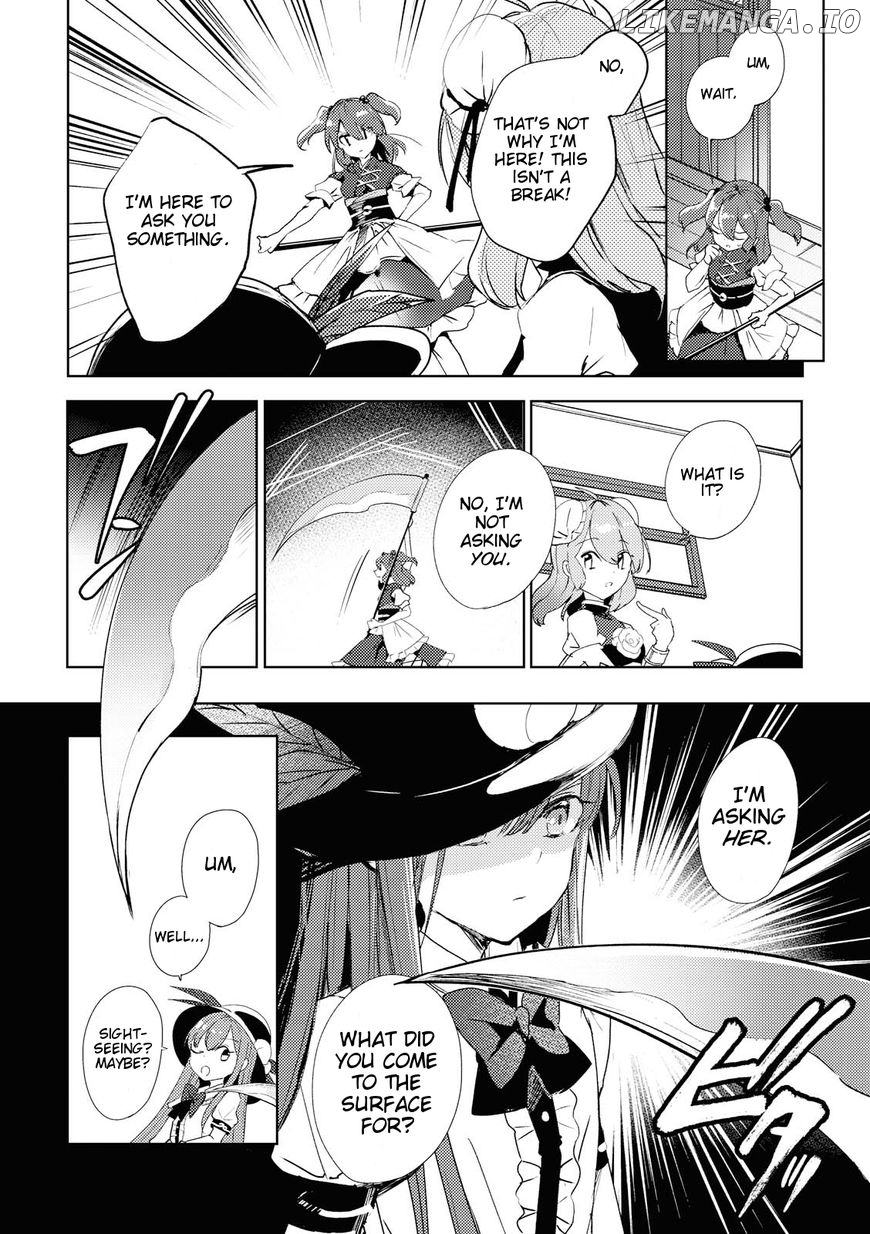 Touhou Ibarakasen - Wild and Horned Hermit chapter 46 - page 24