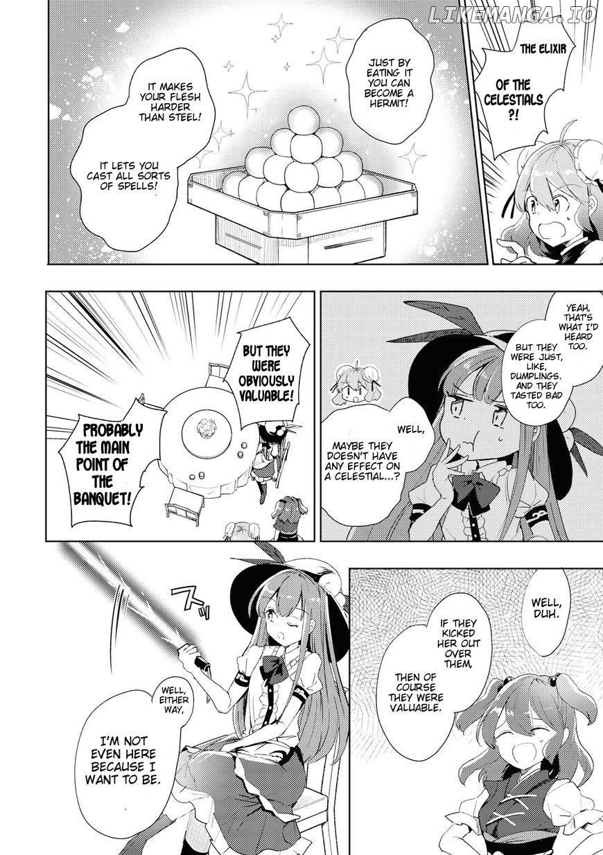 Touhou Ibarakasen - Wild and Horned Hermit chapter 46 - page 28