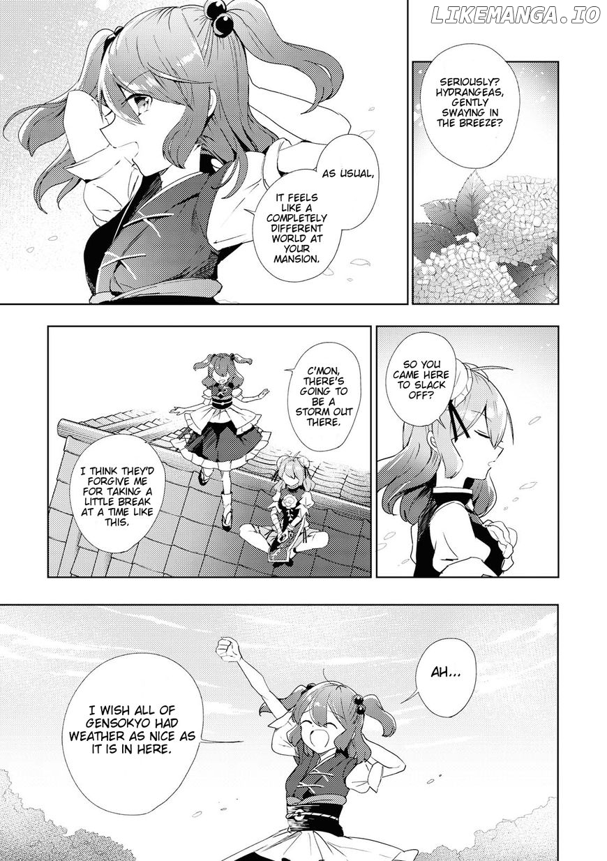 Touhou Ibarakasen - Wild and Horned Hermit chapter 46 - page 3