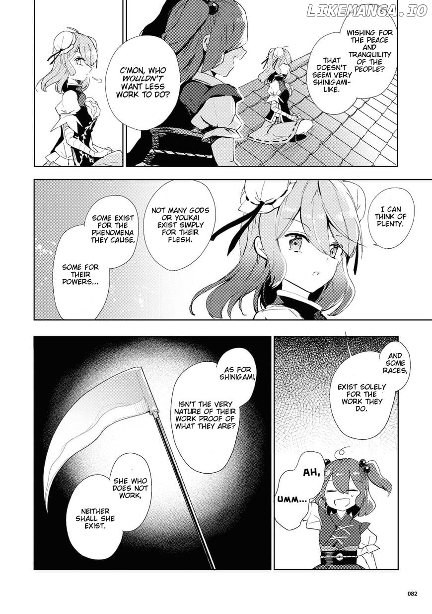 Touhou Ibarakasen - Wild and Horned Hermit chapter 46 - page 4