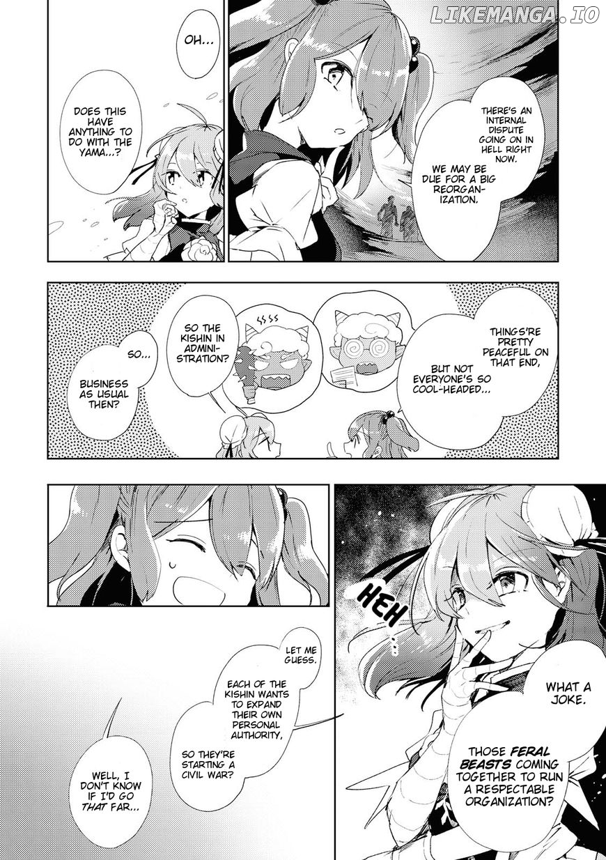 Touhou Ibarakasen - Wild and Horned Hermit chapter 46 - page 6