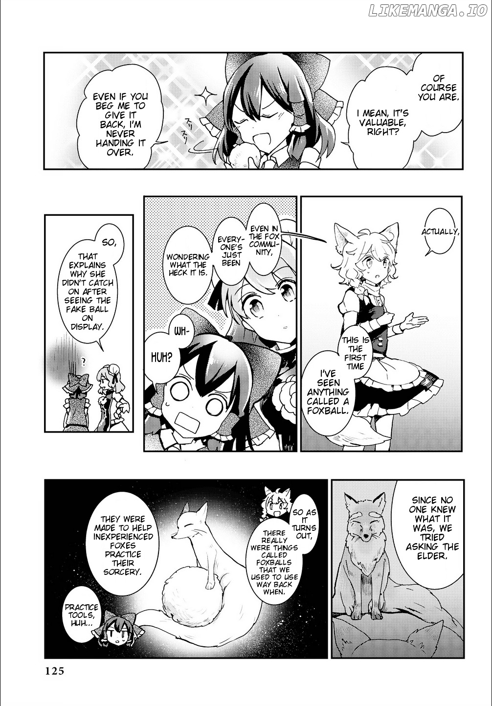 Touhou Ibarakasen - Wild and Horned Hermit chapter 30 - page 13