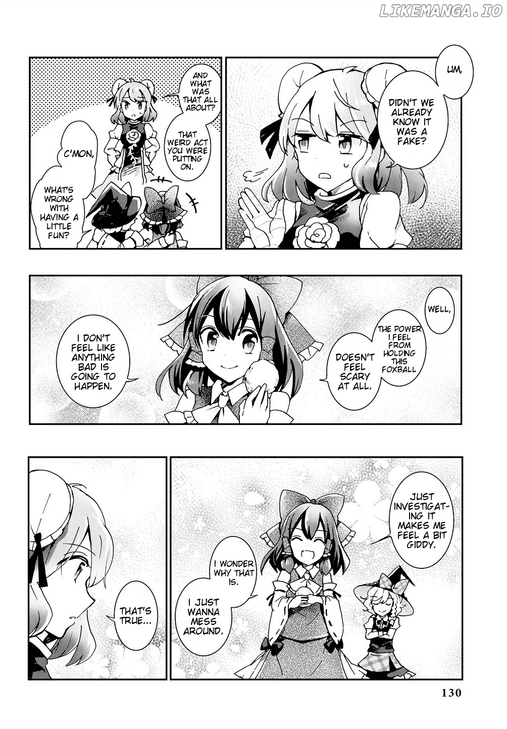 Touhou Ibarakasen - Wild and Horned Hermit chapter 30 - page 18