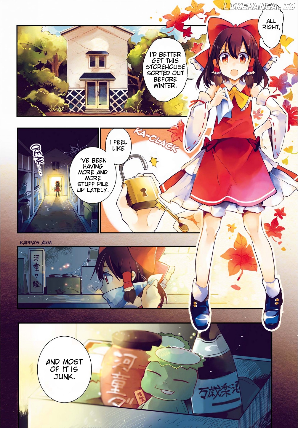 Touhou Ibarakasen - Wild and Horned Hermit chapter 30 - page 2