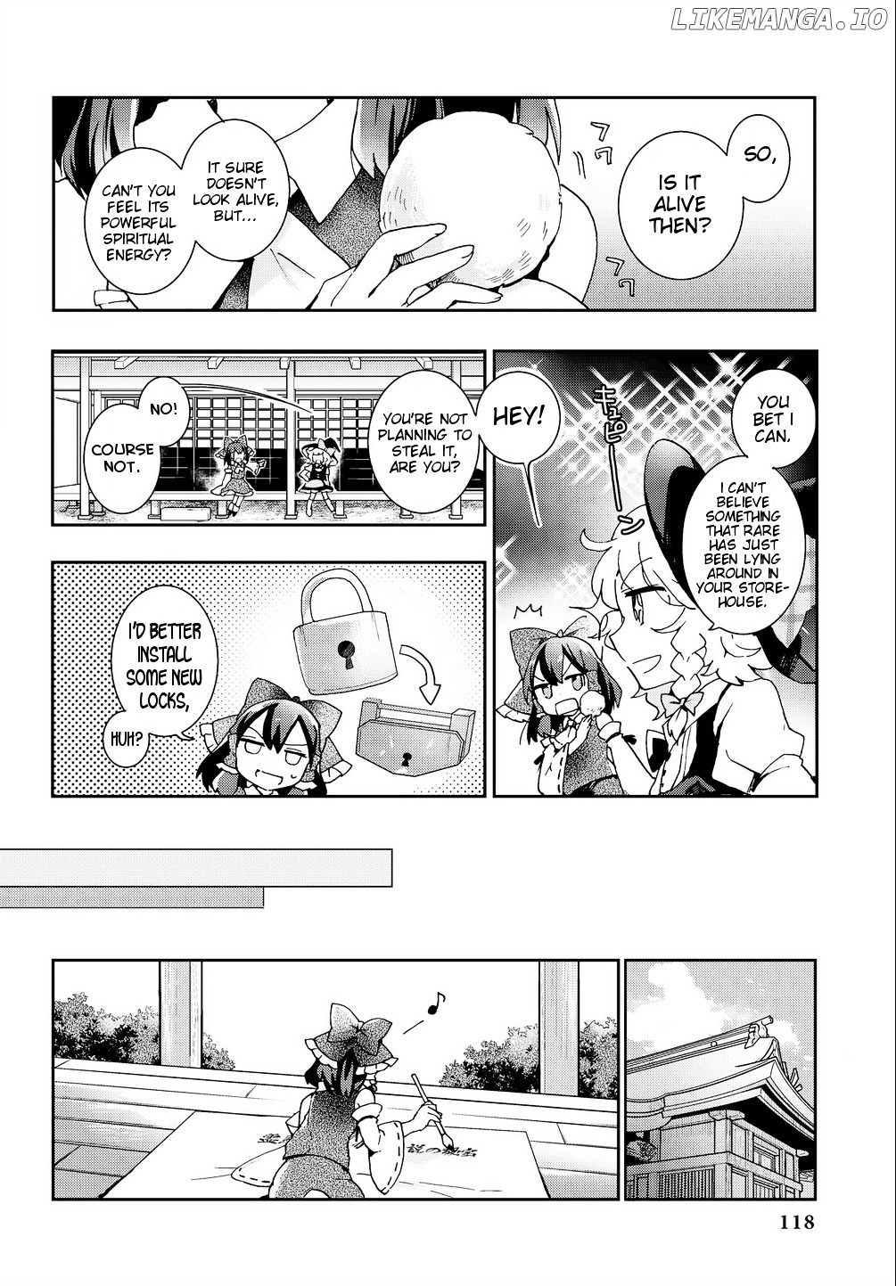 Touhou Ibarakasen - Wild and Horned Hermit chapter 30 - page 6